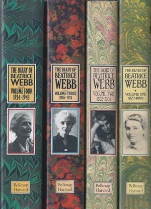 The Diary of Beatrice Webb 4 Vol Set. Vol One, 1873-1892, 'Glitter Around and Darkness Within'; V...
