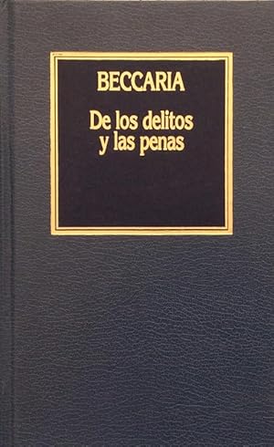 De los delitos y las penas