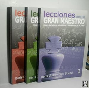 Seller image for LECCIONES CON UN GRAN MAESTRO. 3 TOMOS for sale by Librera Maestro Gozalbo