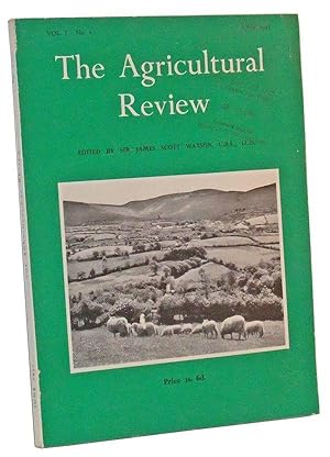 Image du vendeur pour The Agricultural Review, Vol. I, No. 1 (June 1955) mis en vente par Cat's Cradle Books