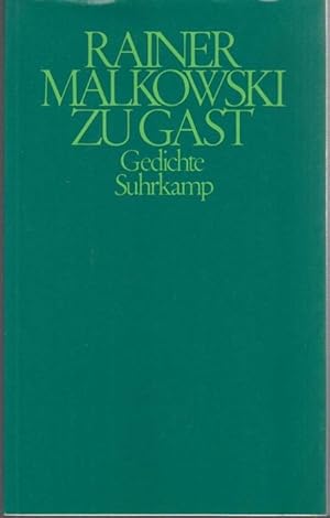 Seller image for Zu Gast. Gedichte for sale by Graphem. Kunst- und Buchantiquariat