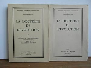 La doctrine de l'évolution I, II