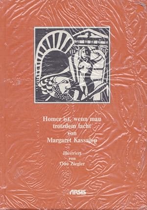 Image du vendeur pour Homer ist, wenn man trotzdem lacht Linolschnitte von Otto Ziegler. mis en vente par Versandantiquariat Nussbaum