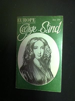 Europe Revue littéraire mensuelle George Sand Mars 1978