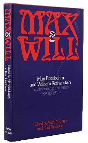 Seller image for MAX AND WILL for sale by Kay Craddock - Antiquarian Bookseller