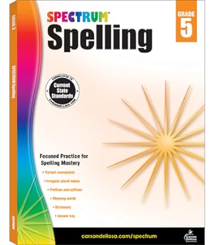 Seller image for Spectrum Spelling, Grade 5 (Paperback or Softback) for sale by BargainBookStores