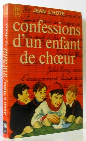 Imagen del vendedor de Confessions d'un enfant de choeur a la venta por crealivres