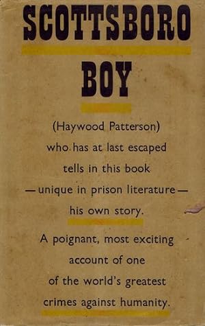 Seller image for SCOTTSBORO BOY for sale by Kay Craddock - Antiquarian Bookseller