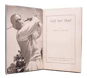 Bild des Verkufers fr GOLF ISN'T HARD zum Verkauf von Kay Craddock - Antiquarian Bookseller