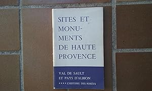 Val de Sault et Pays d'Albion - Histoire des forêts. Notes sur les dégradations des bois de la Ha...