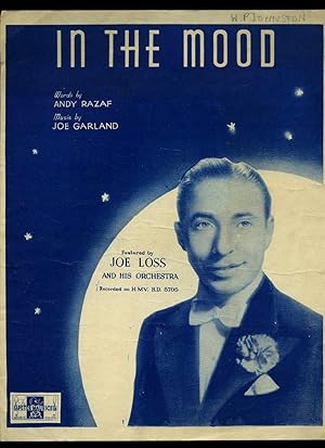 Image du vendeur pour In the Mood | Featured By Joe Loss and His Orchestra [Vintage Piano Sheet Music] mis en vente par Little Stour Books PBFA Member