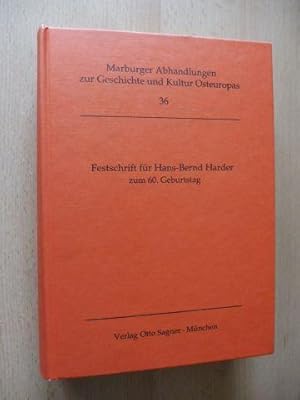 Bild des Verk�ufers f�r Festschrift f�r Hans-Bernd Harder zum 60. Geburtstag *. Mit 36 Beitr�ge (auch Griechisch, Russisch, Englisch.). zum Verkauf von Antiquariat am Ungererbad-Wilfrid Robin