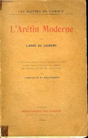 Imagen del vendedor de L'ARETIN MODERNE - COLLECTION LES MAITRES DE L'AMOUR. a la venta por Le-Livre