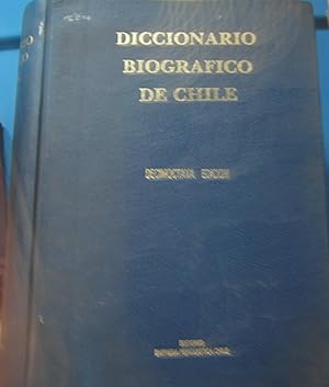 Diccionario Biográfico de Chile. Décimo Octava edición 1984-1986