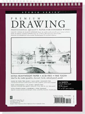 Bild des Verkufers fr Large Premium Drawing Pad 9" X 12" (Hardback or Cased Book) zum Verkauf von BargainBookStores