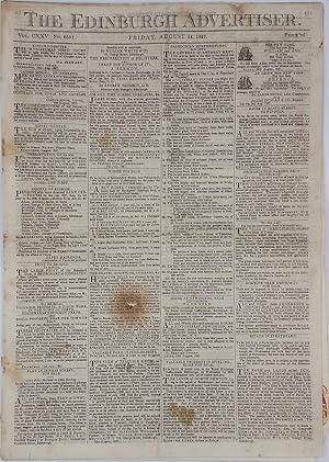 "New Settlement in Bass's Straits", in The Edinburgh Advertiser, August 24, 1827