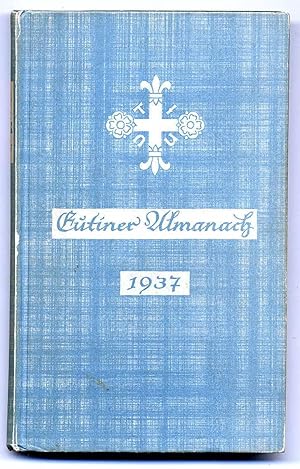 Eutiner Almanach aus dem Jahre 1937.