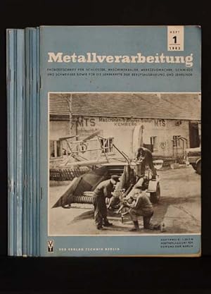 Metallverarbeitung; Heft 1 - 12 1962