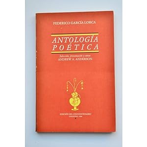 Imagen del vendedor de Federico García Lorca. Antología poética a la venta por LIBRERÍA SOLAR DEL BRUTO