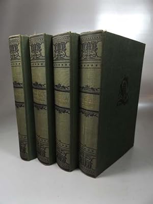 Hermann Löns-Kassette ; Werke in 4 Bänden gebunden ; farbig illustrierte Auswahl ; Band 1-4 ; Ban...