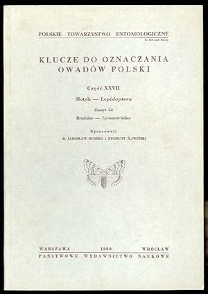 Immagine del venditore per Klucze do oznaczania owadow Polski. Cz.27: Motyle - Lepidoptera. Z.54: Brudnice - Lymantriidae venduto da POLIART Beata Kalke