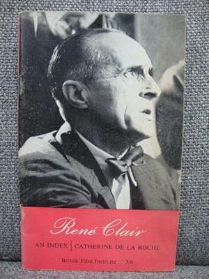 Image du vendeur pour Rene Clair: An Index mis en vente par PsychoBabel & Skoob Books