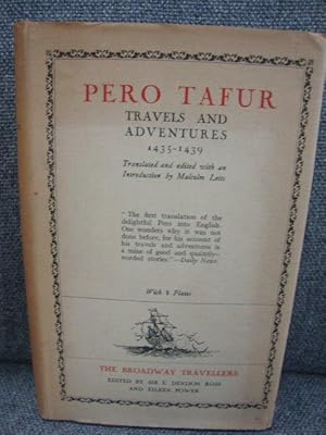 Image du vendeur pour Pero Tafur: Travels and Adventures 1435-1439 mis en vente par PsychoBabel & Skoob Books