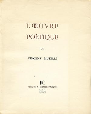 Seller image for Oeuvre potique (L') for sale by Bouquinerie "Rue du Bac"