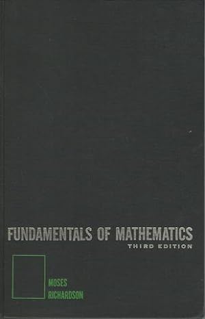 Seller image for Fundamentals of Mathematics for sale by Lavendier Books