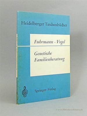 Seller image for Genetische Familienberatung. Ein Leitfaden fr den Arzt. for sale by Bibliotheca Botanica