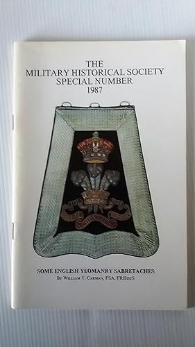 Seller image for Some English Yeomanry Sabretaches - The Military Historical Society Special Number 1987 for sale by Your Book Soon