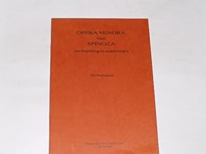 Bild des Verkufers fr Opera Minora van Spinoza. zum Verkauf von Der-Philo-soph
