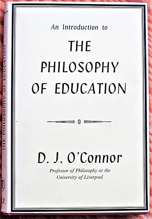 Seller image for An Introduction to the Philosophy of Education for sale by Ken Jackson