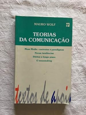 Seller image for Teoras de la comunicaao for sale by Libros Ambig