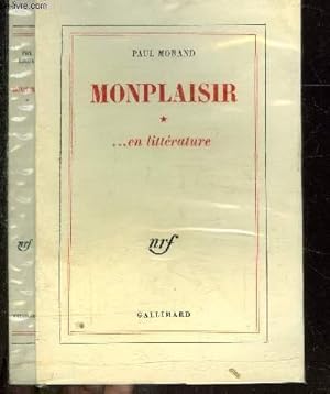 Image du vendeur pour MONPLAISIR EN LITTERATURE mis en vente par Le-Livre