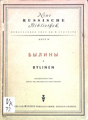 Seller image for Bylinen; Neue Russische Bibliothek, Heft 14; for sale by books4less (Versandantiquariat Petra Gros GmbH & Co. KG)