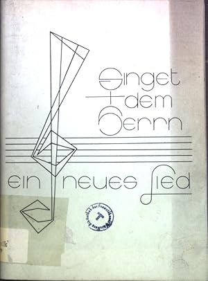 Bild des Verkufers fr Singet dem Herrn ein neues Lied: Texte zu rhythmischen Gesngen; zum Verkauf von books4less (Versandantiquariat Petra Gros GmbH & Co. KG)