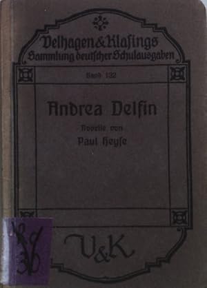 Bild des Verkufers fr Andrea Delfin: Novelle. Deutsche Schulausgaben Bd. 132; zum Verkauf von books4less (Versandantiquariat Petra Gros GmbH & Co. KG)
