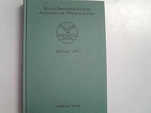 Bild des Verkufers fr Berlin-Brandenburgische Akademie der Wissenschaften. Jahrbuch / 1999 zum Verkauf von Antiquariat Bookfarm