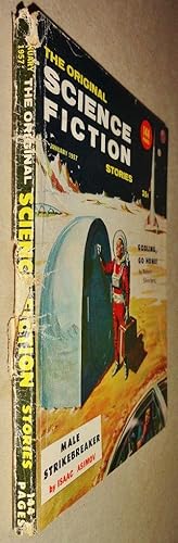 Imagen del vendedor de "The Unreconstructed M" & "Godling, Go Home" & "Male Strikebreaker" . Etc [In] the Original Science Fiction Stories - January 1957 - Vol. 7, No. 4 a la venta por DogStar Books