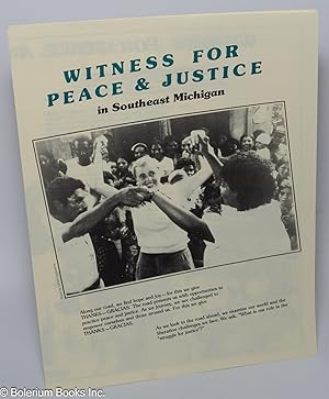 Witness for Peace & Justice in Southeast Michigan