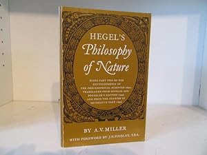 Bild des Verkufers fr Hegel's Philosophy of Nature zum Verkauf von BRIMSTONES