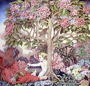 Imagen del vendedor de Dear Mili. An old tale told by Wilhelm Grimm, newly translated by Ralph Manheim. London, Puffin Books, 1989. 4to. Mit 14 ganzseitigen u. 2 doppelblattgroen farbigen Illustrationen von Maurice Sendak. 20 Bl. Farbiger Or.-Kart. (ISBN 0140509380). a la venta por Jrgen Patzer