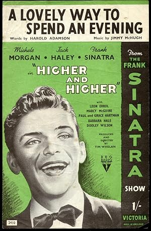 Image du vendeur pour A Lovely Way to Spend an Evening | From the R. K. O. Picture 'Higher and Higher' (The Frank Sinatra Show) [Vintage Piano Sheet Music] mis en vente par Little Stour Books PBFA Member