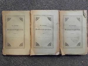 Denkwürdigkeiten und Erinnerungen aus dem Orient vom Ritter Prokesch von Osten. Bd. 1 - 3 (komple...