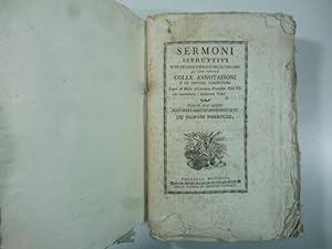 Sermoni istruttivi d'un vecchio parroco della Toscana al suo popolo con annotazioni d'un giovane ...
