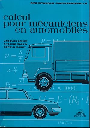 Calcul pour mécaniciens en automobiles