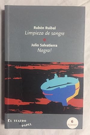 Imagen del vendedor de LIMPIEZA DE SANGRE - NEGRA! a la venta por Librera Sagasta