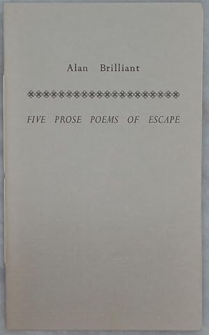 Seller image for Five Prose Poems of Escape for sale by Lloyd Zimmer, Books and Maps