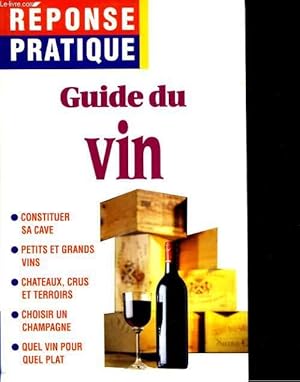 Imagen del vendedor de GUIDE DU VIN a la venta por Le-Livre